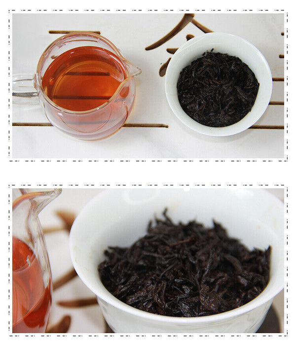 HelloYoung Yunnan Menghai Ancient Tree Tea Yiwu 357g Ripe Pu'er Tea Cake