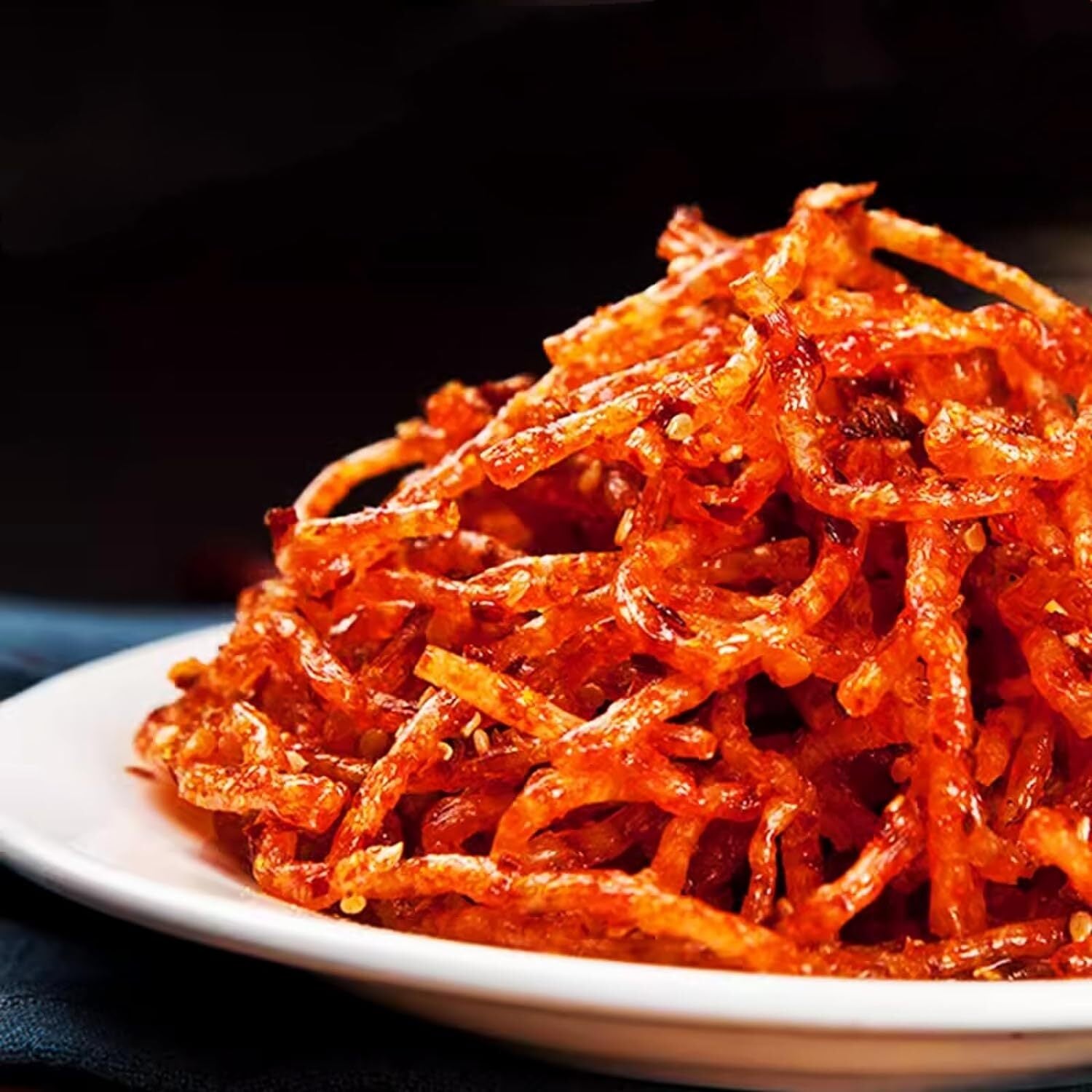 Spicy Gluten Latiao, Chinese Special Snack Food 78g (Pack of 2) Spicy Strips