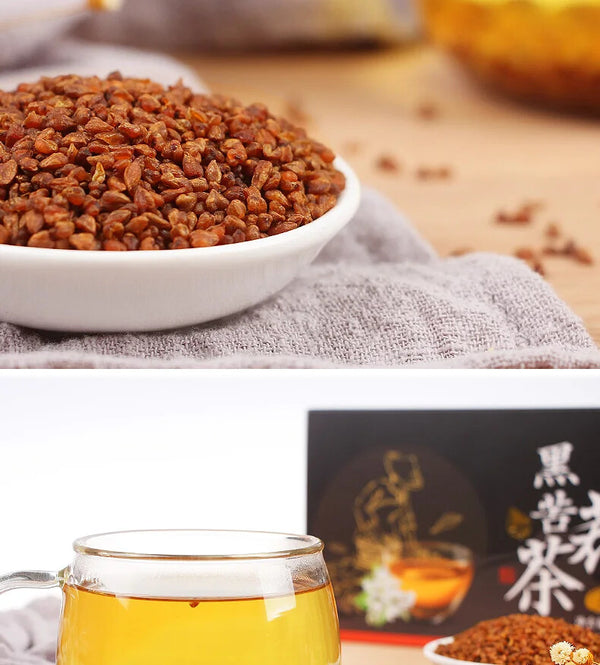 300g/30 Bags Healthy Herb Tea Bag Black Tartary Buckwheat Tea