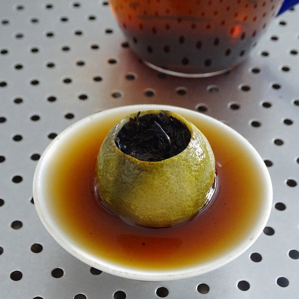 Fruity Citrus Xinhui Small Green Citrus Peel Tea Puerh Tea 500h