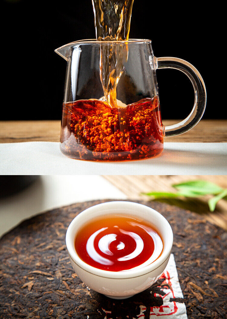 Raw Material Palace Tea King Cooked Tea Pu'er Tea Menghai Tea 357g