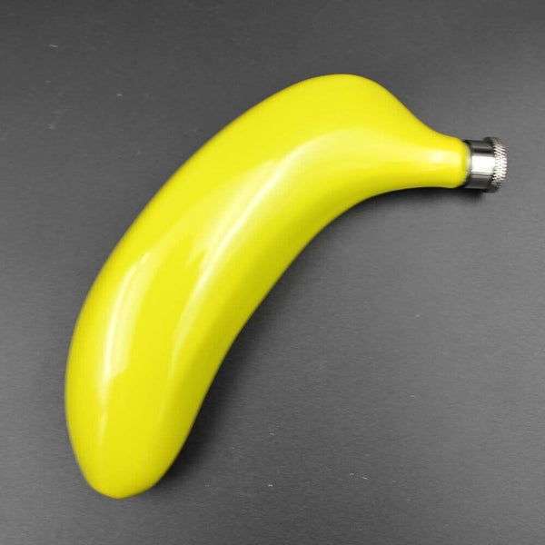 5oz Banana Wine Pot Flask Stainless Steel Hip Flask Vodka Whiskey Alcohol Bottle