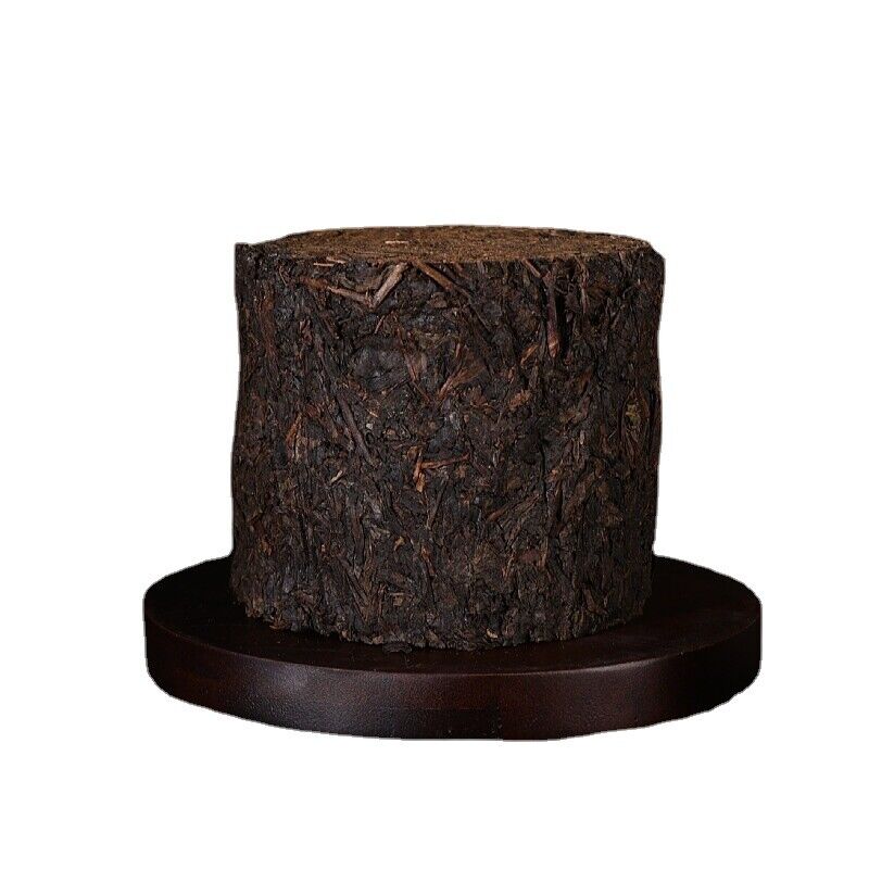 HelloYoung 500g Anhua Black Tea Hundred Two Tea Dun Flower Roll Tea Aged Black Tea Secondary image