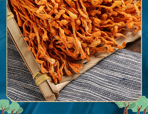 250g Organic Dried Cordyceps Flower Spore Head Sulfur free North Cordyceps Fresh