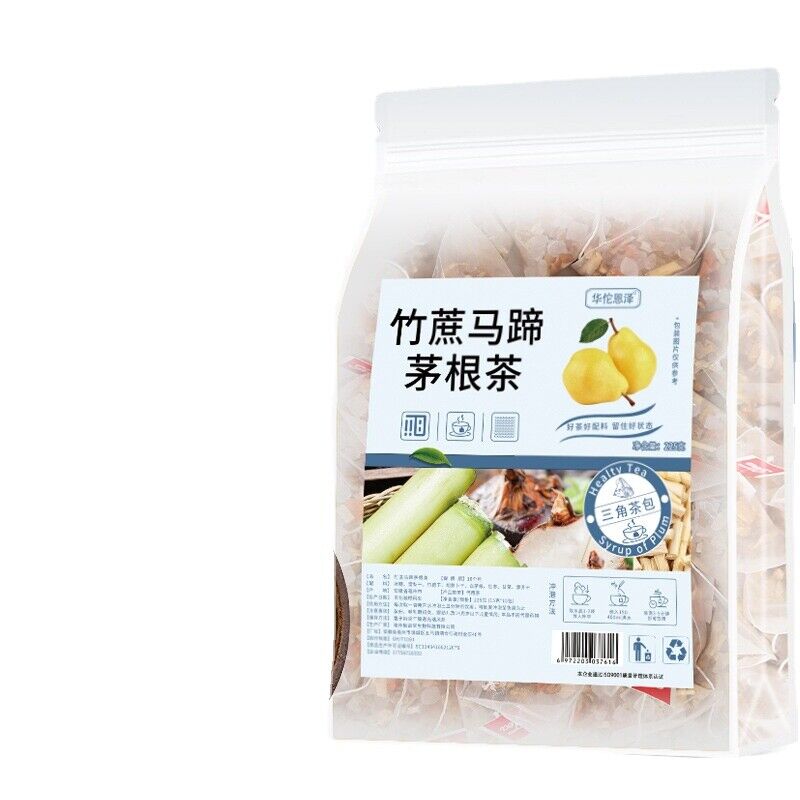 HelloYoung Bamboo Cane and Horsetail Thatch Tea No-boil Triangle Bag Tea 225g/15 Sachets Main image