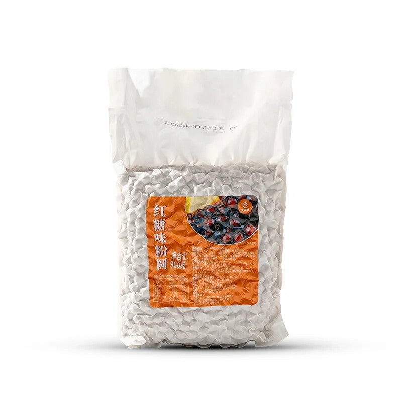 Taiwan Big Tapioca Pearls Brown Sugar Black Boba Bubble Tea 500g/1kg Secondary image