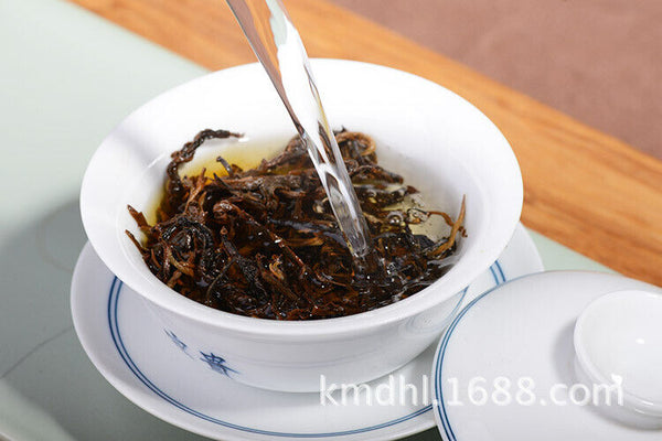 HelloYoung Yunnan 500g Black Tea One Bud One Leaf Dian Hong Loose Tea Healthy Drink