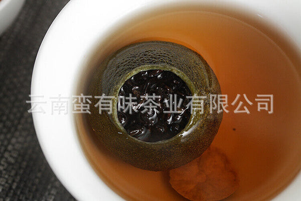 HelloYoung 500g Xinhui Xiaoqingkang Pu'er tea ( Fu Zi ) Xiaoqingkang ripe tea tea leaves