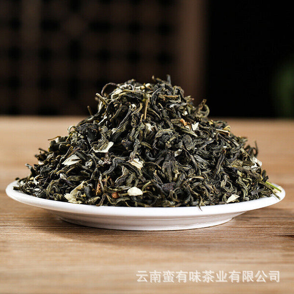 HelloYoung 500g Jasmine tea new tea flower tea two leaves strong jasmine drifting snow
