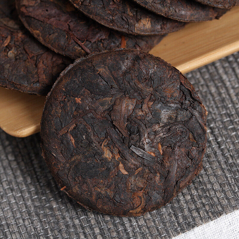 HelloYoung 200g Yunnan Pu'er Tea Menghai Flavor Xiao Longzhu Mini Bamboo Tube Ripe Tea