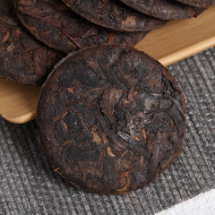 HelloYoung 200g Yunnan Pu'er Tea Menghai Flavor Xiao Longzhu Mini Bamboo Tube Ripe Tea