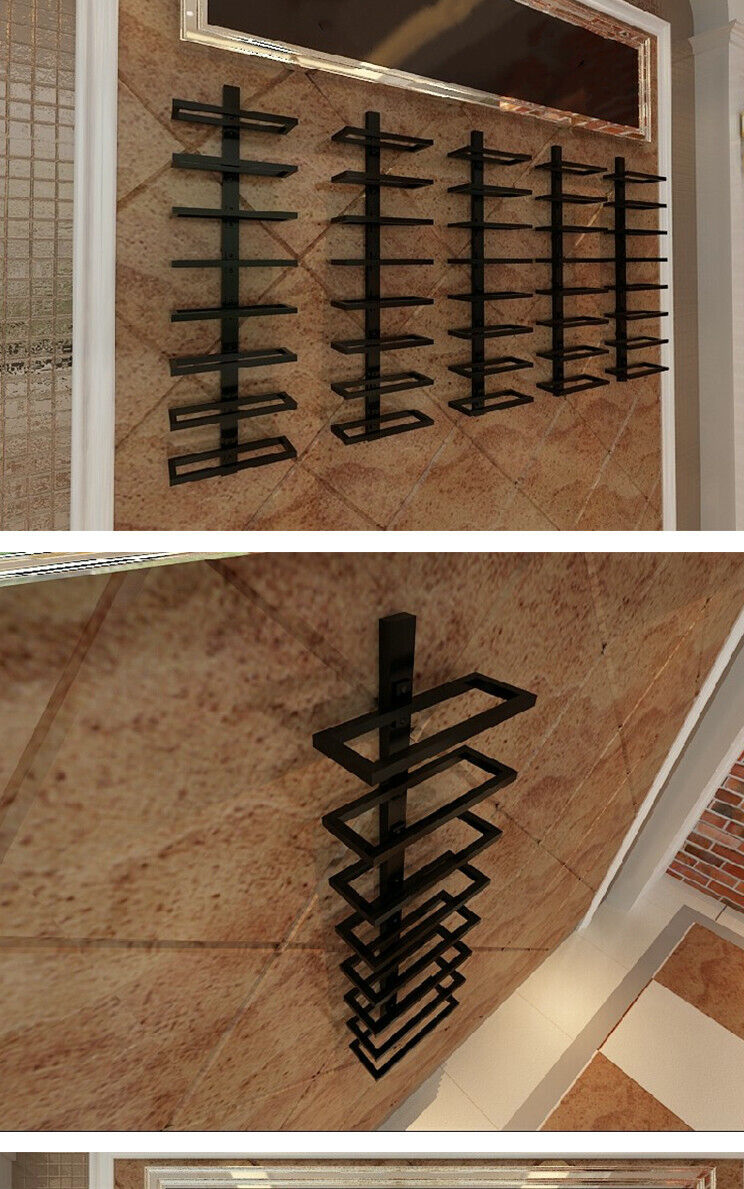 Red Wine Champagne Bottle Display Stand Rack Organizer Tilted/Straight Wine Rack