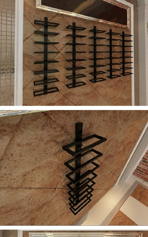 Red Wine Champagne Bottle Display Stand Rack Organizer Tilted/Straight Wine Rack