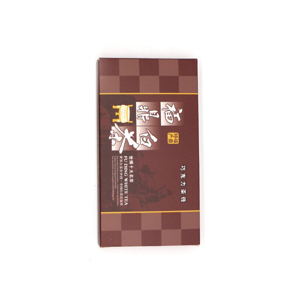 HelloYoung Dry Tea Traditional Craft Tea 100g Fuding White Tea Brick Health