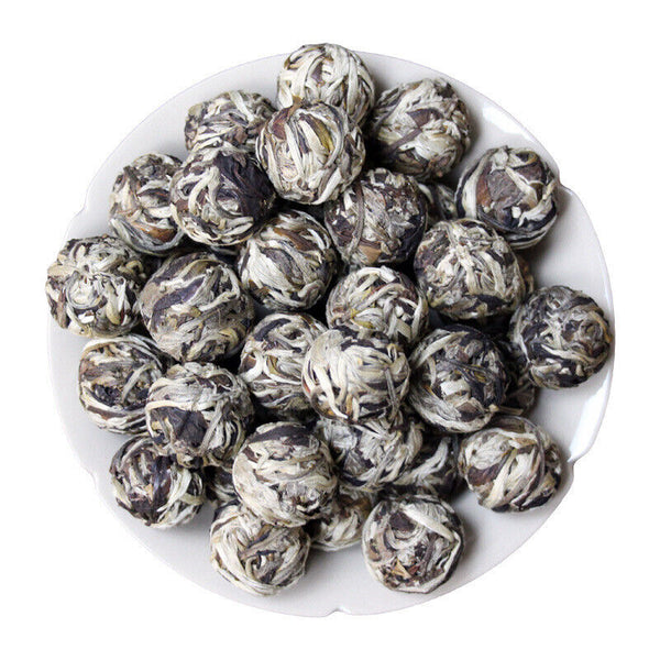 HelloYoung Dragon Pearl Tea Raw Pu-erh Tea White Moonlight White DianhuoTea From 10 pcs.
