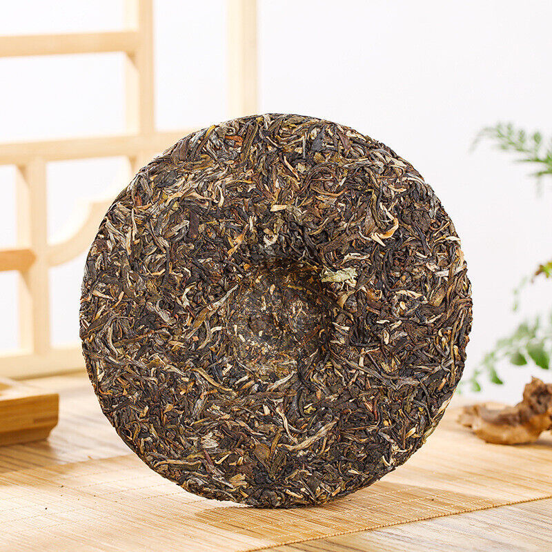 HelloYoung Yunnan Puerh Raw Tea Thin Lotus Pond Puerh Raw Cake Puerh Tea 357g/12.59oz