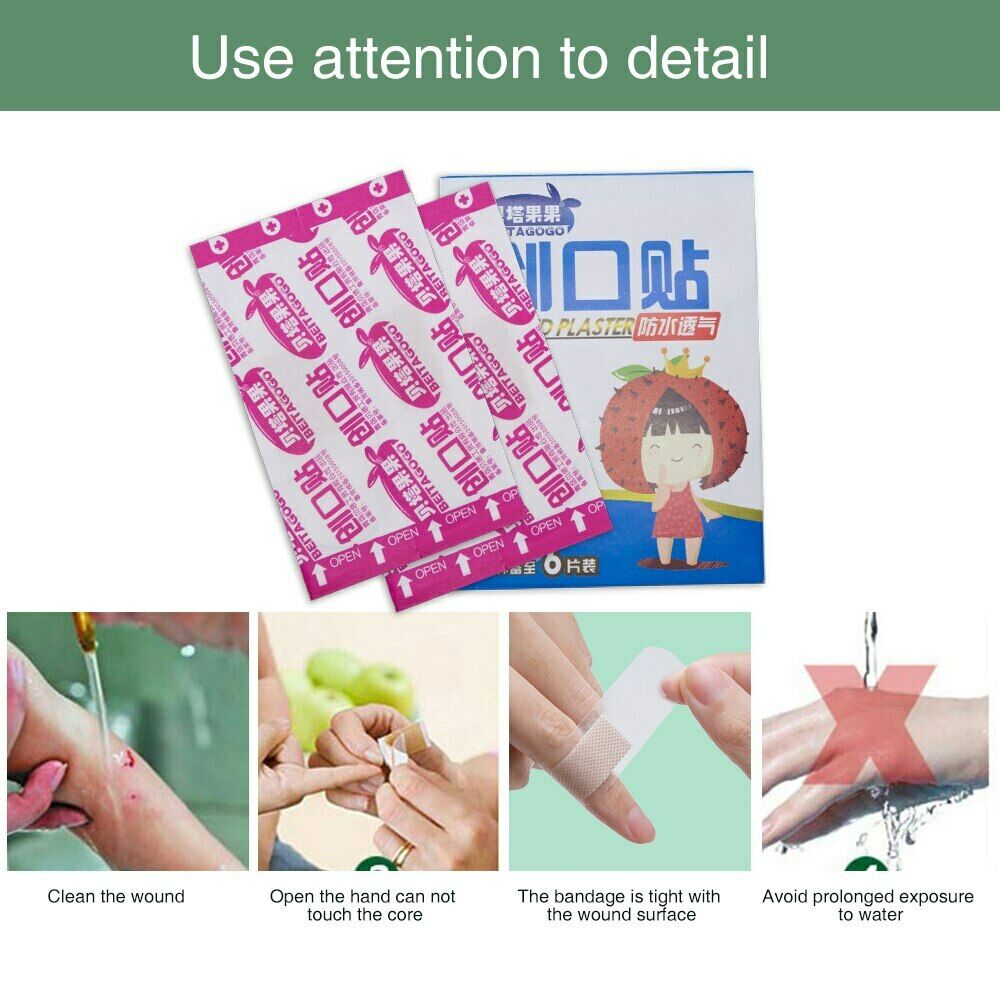 Bei Ta Guo Guo Chuang Ke Tie Fang Mo Jiao贝塔果果创可贴防磨脚透明可爱防水创口贴微孔透气贴