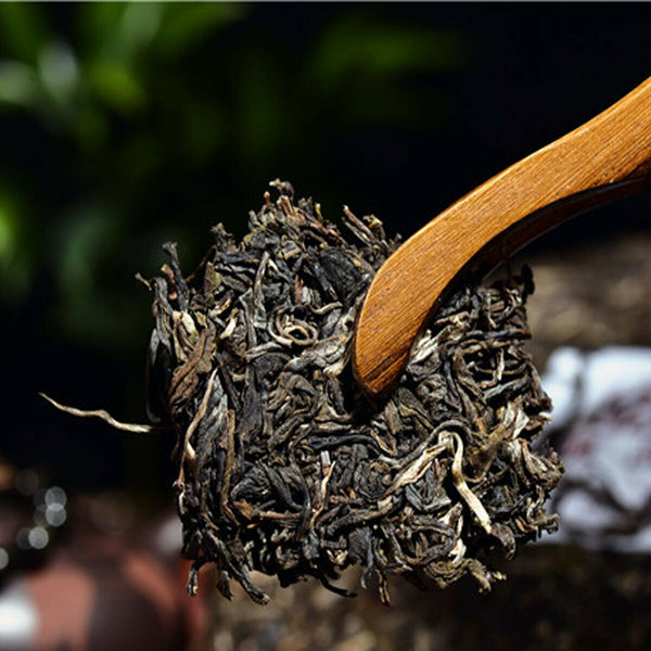 HelloYoung Pu er Tea Raw Tea Cake High Quality Bohai Pu-erh Tea Ancient Tree Green Tea 357g