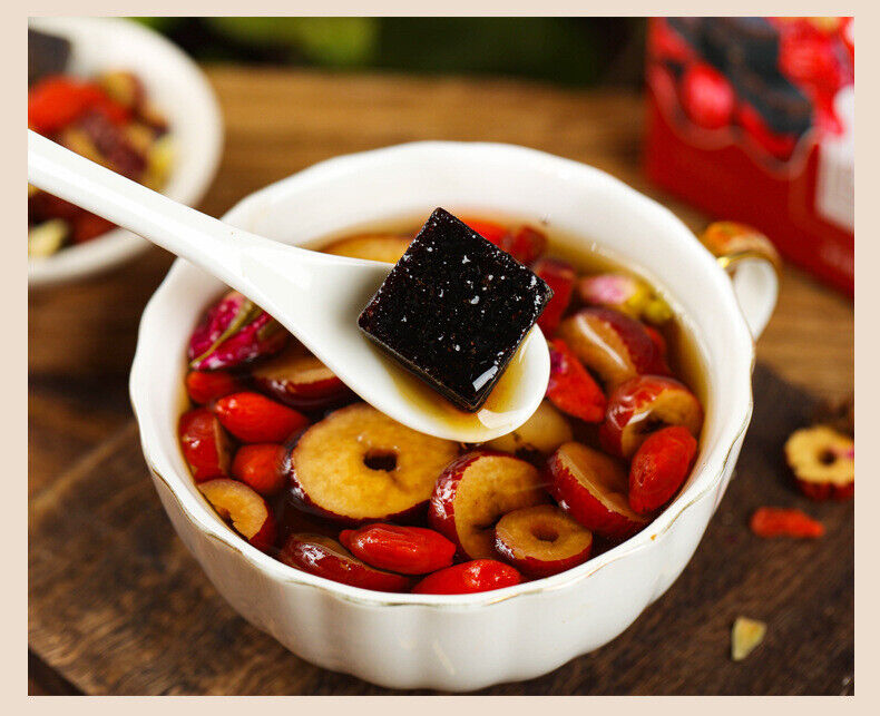 HelloYoung 150g Black sugar ginger date wolfberry tea brown sugar cinnamon flower tea
