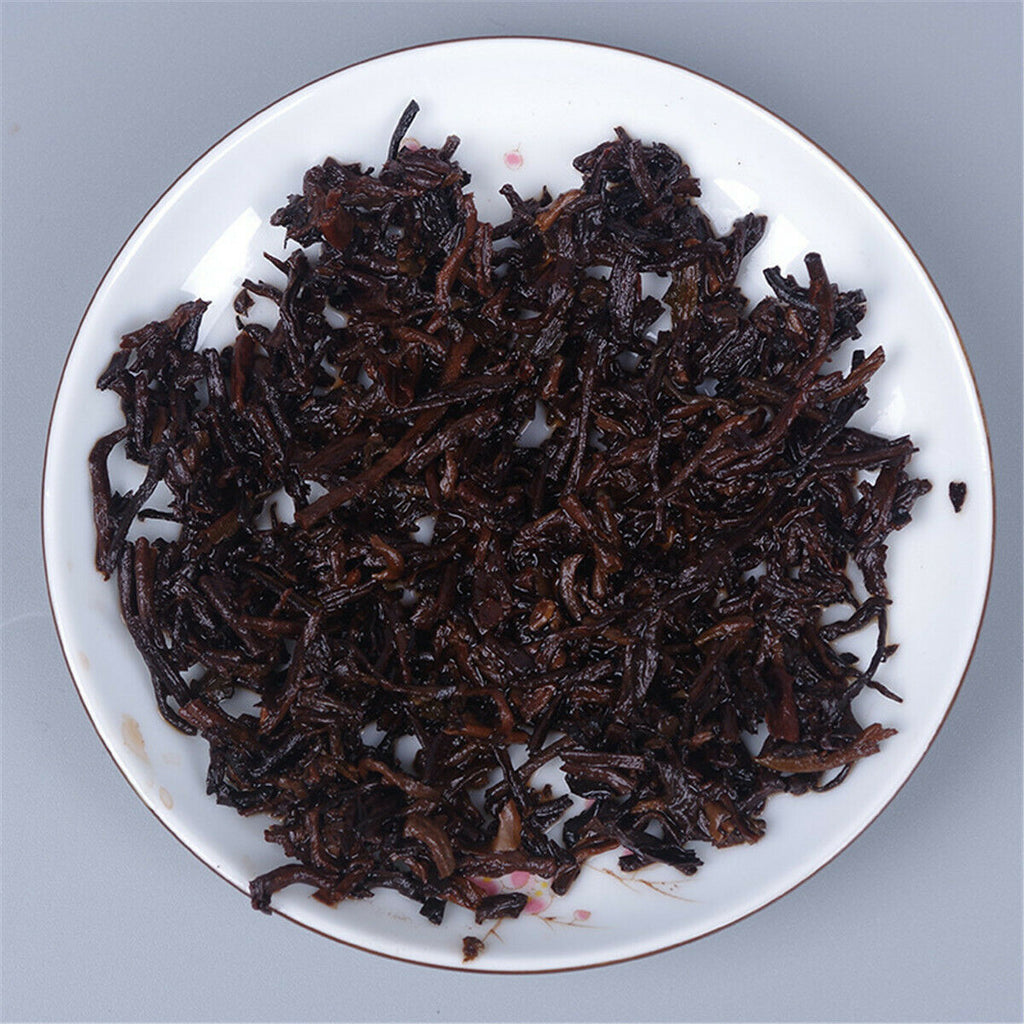 HelloYoung 357g Yunnan Pu-erh Tea Black Tea Cake Natural Ripe Pu'er Tea Chinese Sheng Cha