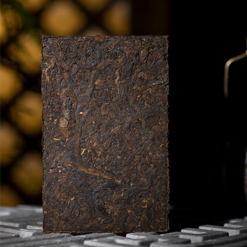 HelloYoung 250g Yunnan Pu'er Tea Brick Brown Mountain Arbor Menghai Big Leaf Spring Tea