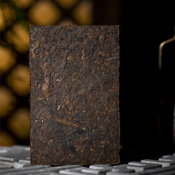 HelloYoung 250g Yunnan Pu'er Tea Brick Brown Mountain Arbor Menghai Big Leaf Spring Tea