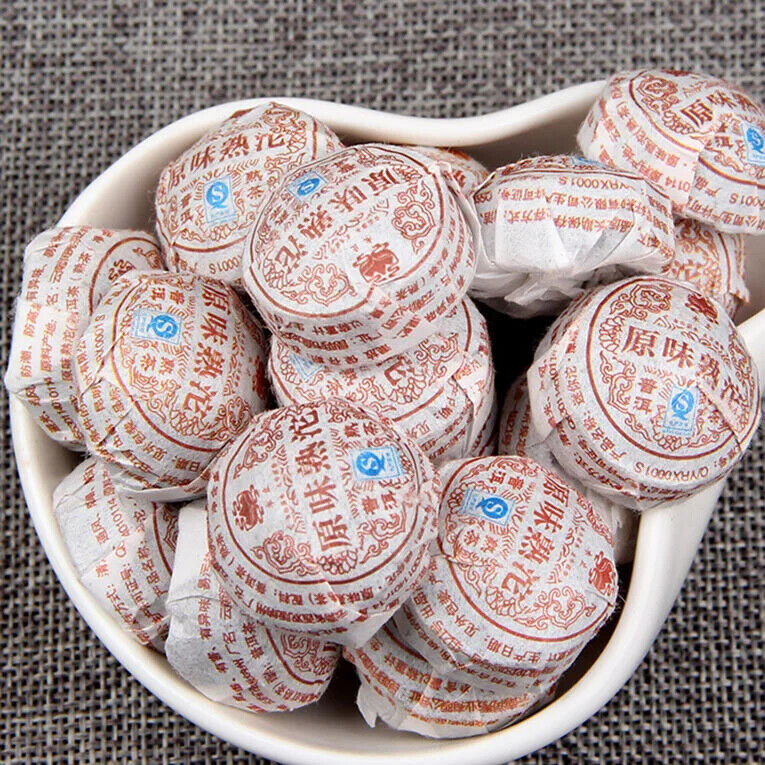 Yunnan Menghai Pu'er Ripe Tea Mini Tuocha Fermented and Natural Flavor Tuocha Secondary image
