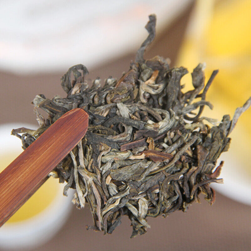 HelloYoung 357g Natural Orchid Cha Tea Cake Ban Zhang Tea Wang Health Green Tea