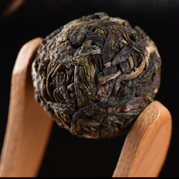 HelloYoung Green Tea Menghai Dragon Ball Puerh Raw Tea 500g Premium Big Tree Pu'er Tuocha