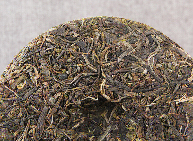 HelloYoung Ancient Tree Tea Puerh Raw 357g TeaCake Traditional Handmade Puerh Pure Material