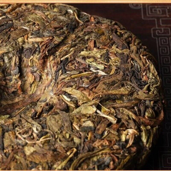 Pu'er Tea Raw Tea Lincang Iceland Peacock Head Spring Gold Leaf 200g