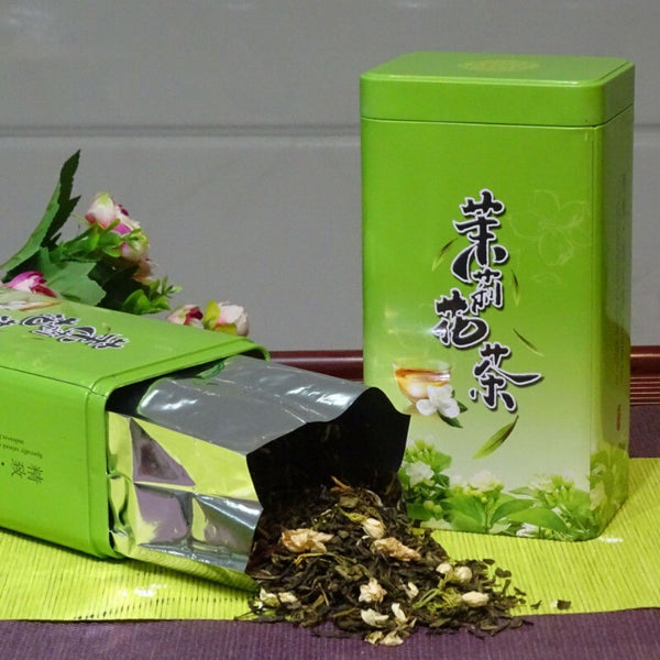 Jasmine Tea New Tea Canned Green Tea Jasmine Strong Fragrance Loose Tea 500g
