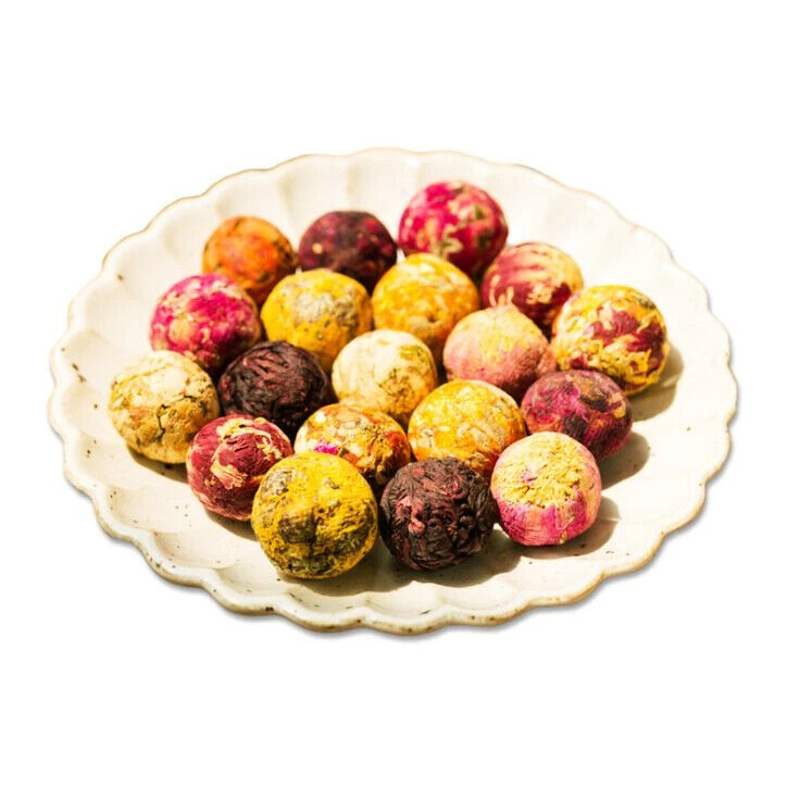 10 Pcs Handmade Health Tea Blooming Tea Mix Dried Flower Tea Ball Main image