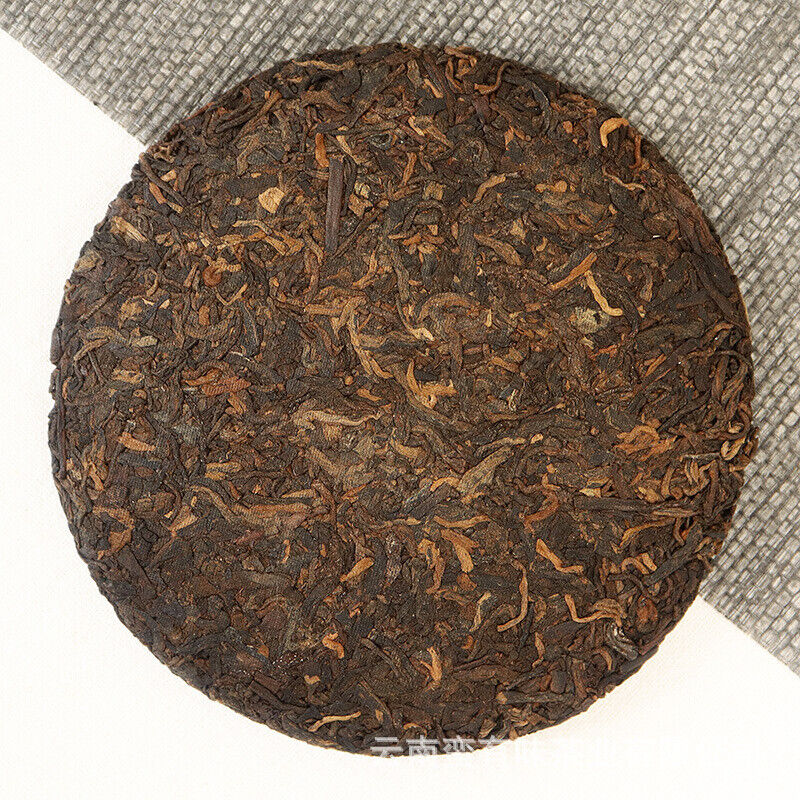 Yunnan Puerh Tea 100g Golden Needle White Lotus Ripe Tea Cake Palace Golden Buds Main image