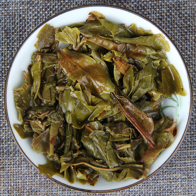 HelloYoung Wuzhai Ancient Tree Gold Leaf Pu'er Tea Huangjinye Top-Grade Cha Tea Cake 357g