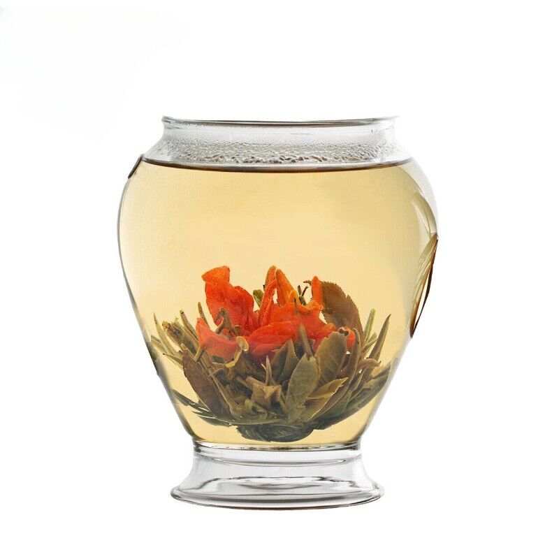 Flower Tea Lily Jasmine Marigold Flowering Tea Blooming Tea 20pcs