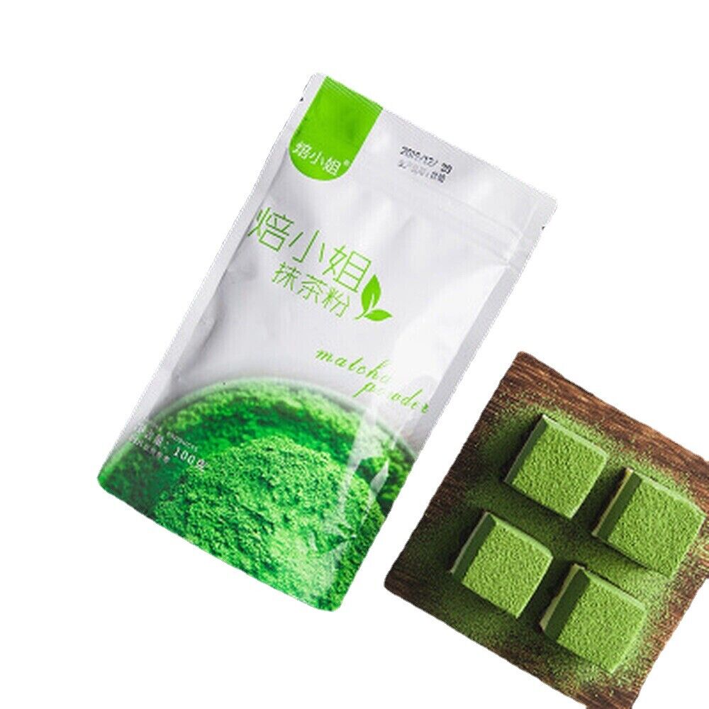 HelloYoung matcha powder green tea pure organic certified high quality natural bulk 3.5oz Main image