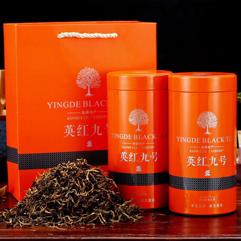 Thé noir Yingde Yinghong n°9 Thé noir à saveur forte en conserve 125G