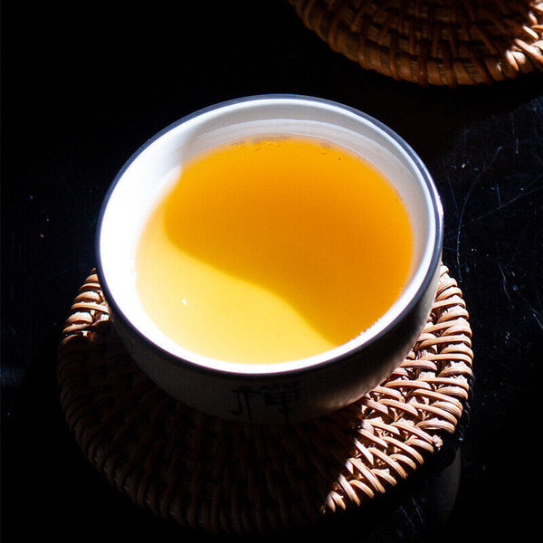 HelloYoung 300g Yunnan Pu'er Raw Tea Early Spring Tea Xigui Ancient Tree Gold Bar Tea Brick