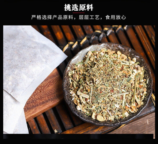 Mulberry Chrysanthemum Herbal Tea Bags  Relaxing Licorice Bamboo Gardenia Blend