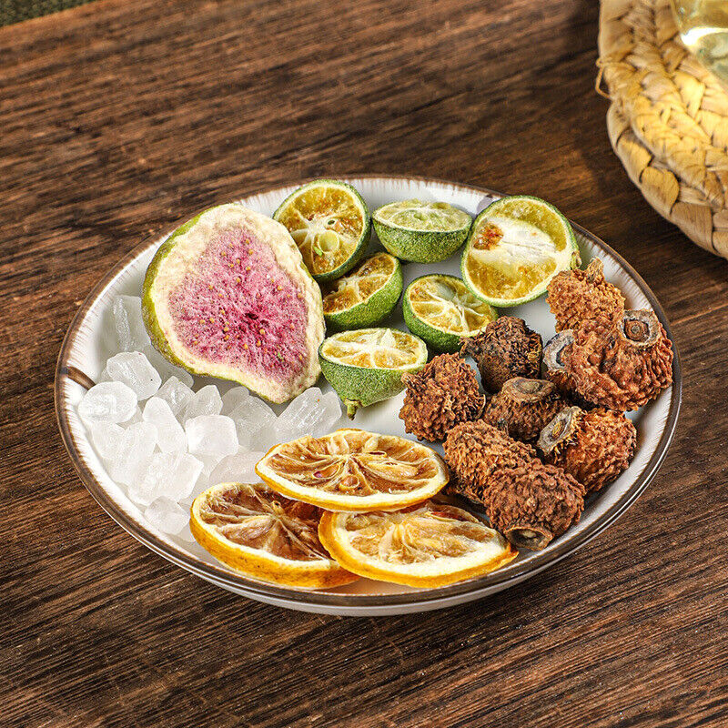 HelloYoung Rosa roxburghii black goji berry mulberry lemon slices combination tea