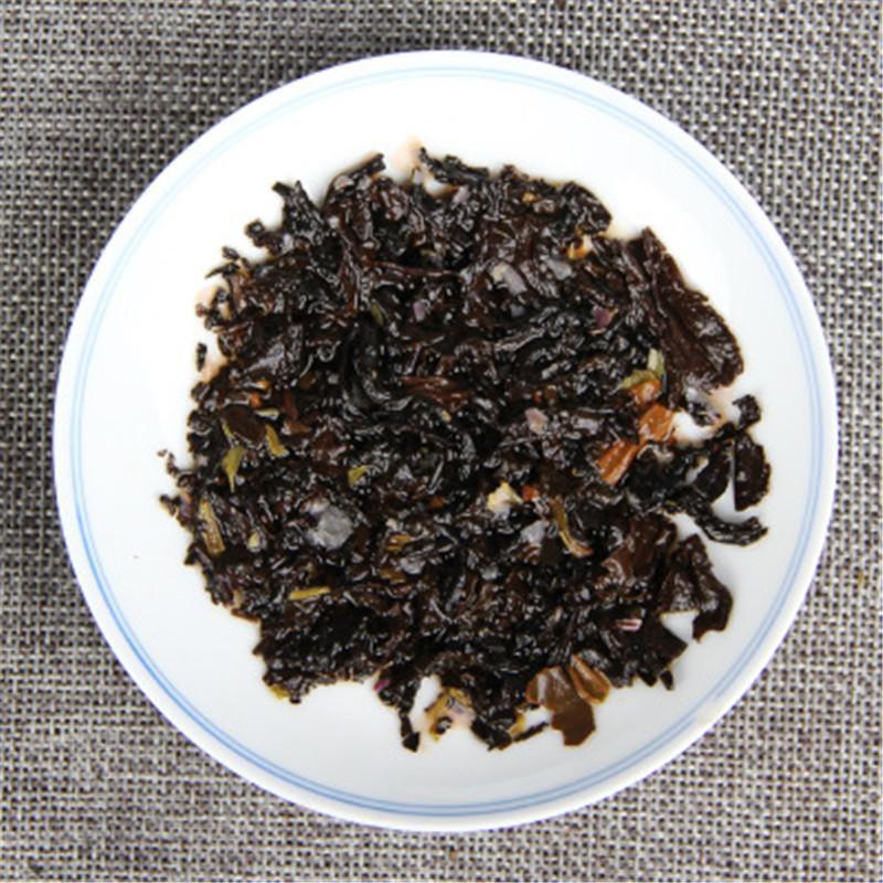 HelloYoung100g Yunnan Rose Puerh Tea Canned Rose Puer Small Tuocha Organic Pu Er Ripe Tea