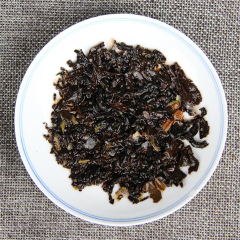 HelloYoung100g Yunnan Rose Puerh Tea Canned Rose Puer Small Tuocha Organic Pu Er Ripe Tea