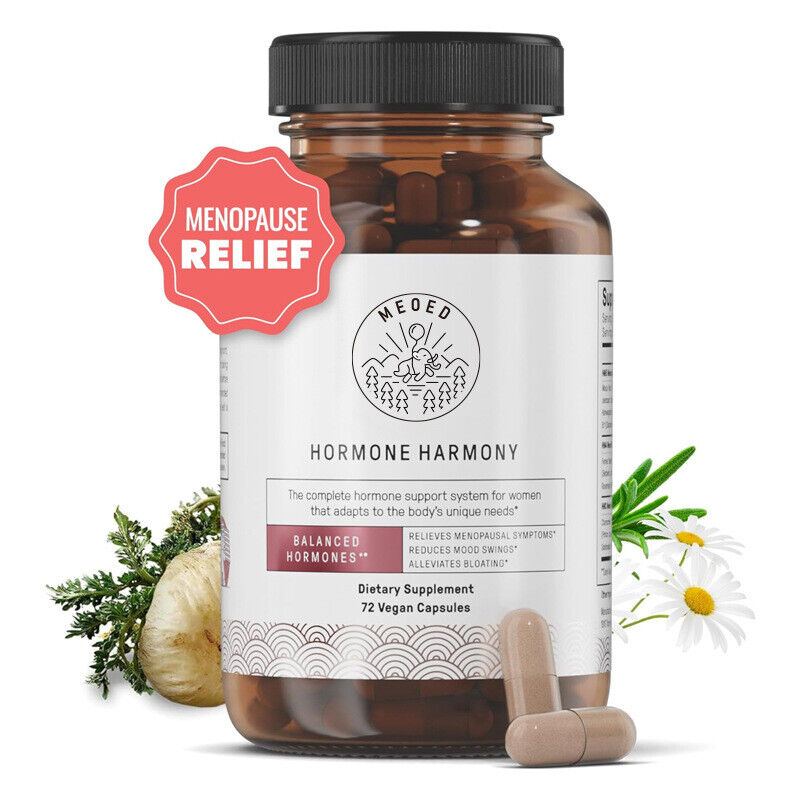 Natural Hormonal Support Capsules for Women Balance Hormones and Wellness
