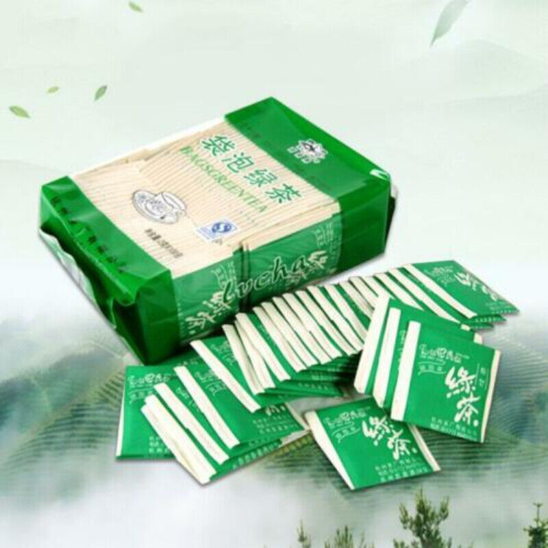 HelloYoung Dragon Well Green Tea Longjing Tea Bag Chinese Green Tea 2g*100 Teabags 200g Bag Secondary image