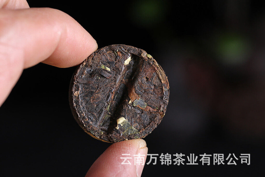 HelloYoung Yunnan Puer Small Tuocha Ripe Tea Original Mini Tuocha Small Round Tea Cake 500g