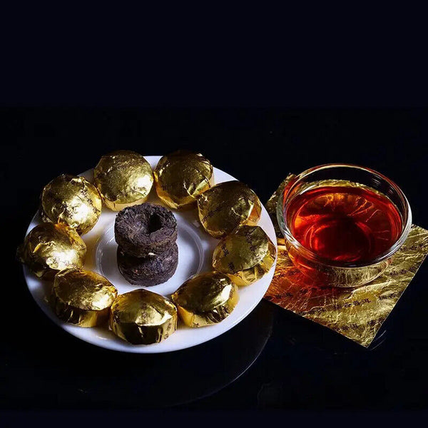 Yunnan Pu 'er Xiao Tuo Tea Waxy Fragrant Ripe Pu'er Tea Glutinous Rice Fragrant