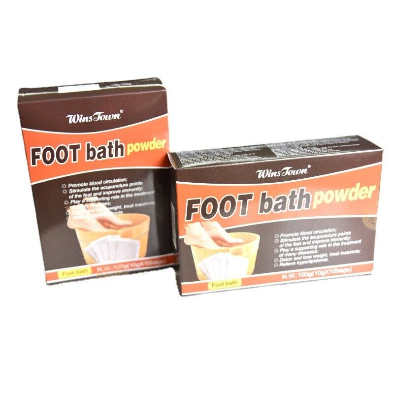 Ginger Foot Bath Powder Herbal Foot Bath Powder Healthy Bags 100g Secondary image