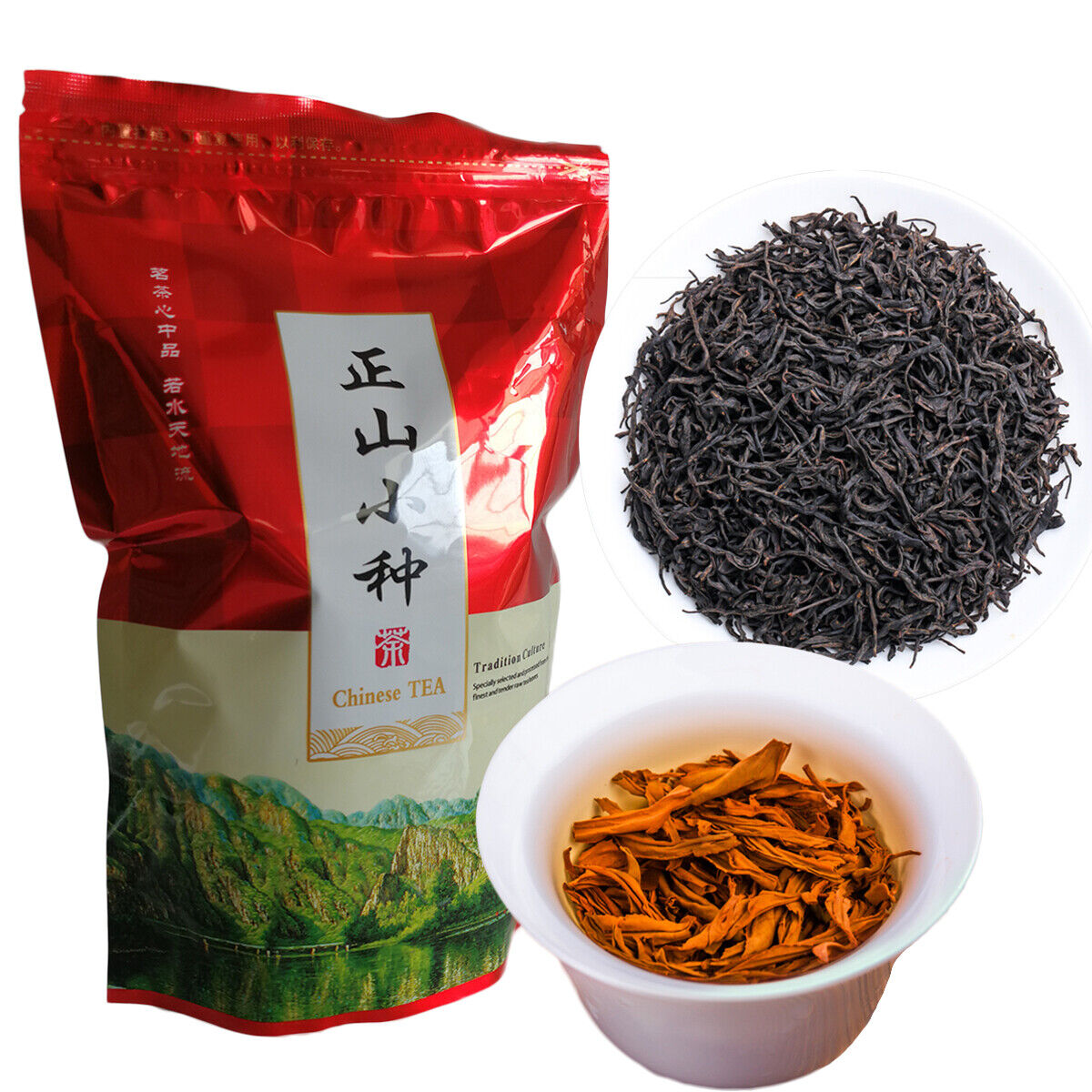 Wuyi Red Tea Black Tea Stomach Care 250g Chinese Top Grade Lapsang Souchong Tea Main image