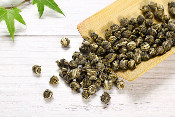 Premium Green Jasmine Tea New100% Organic King Grade Dragon Pearl Chinese Health